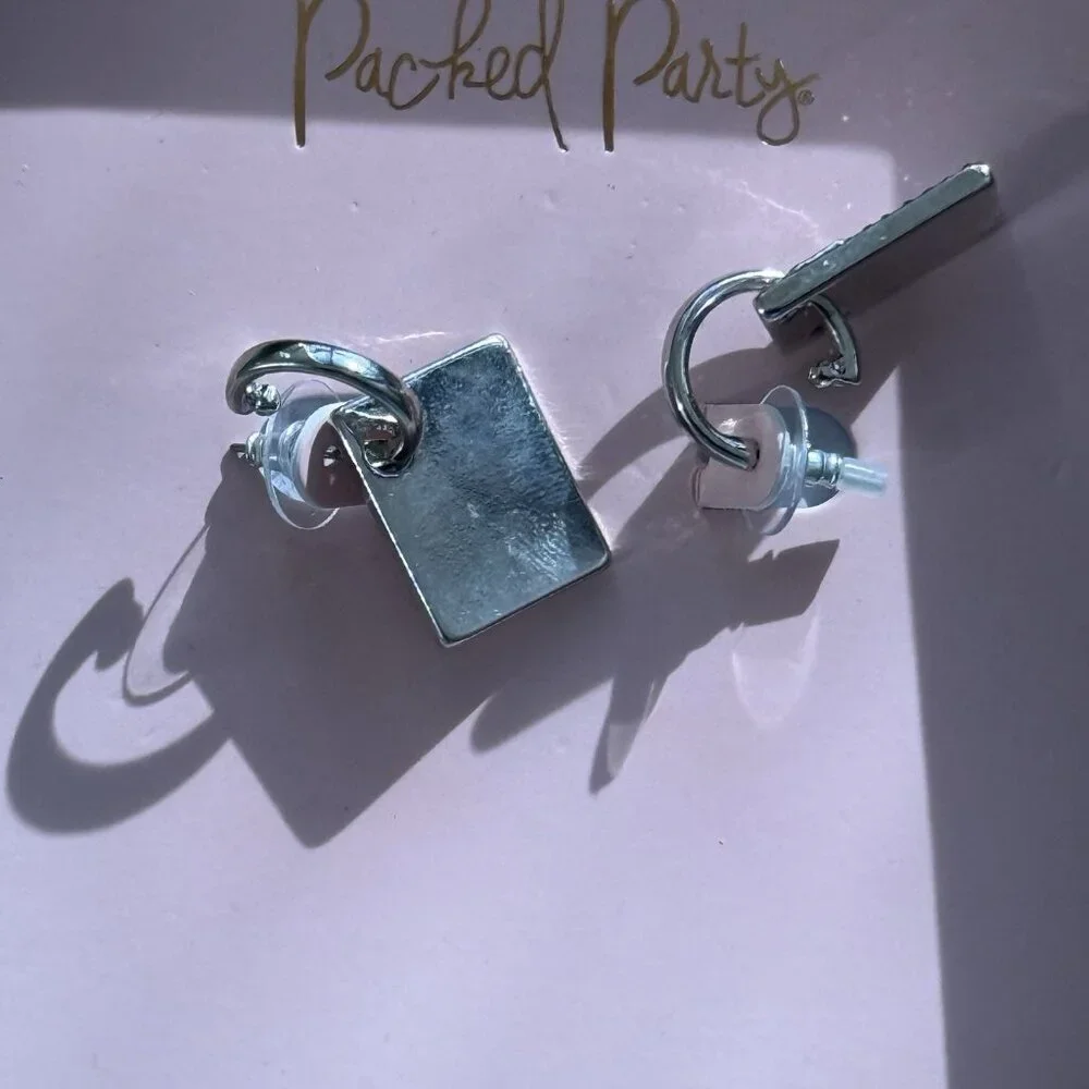 Packed‎ Party Valentines Earrings Love Letter Hearts Charms Stars
